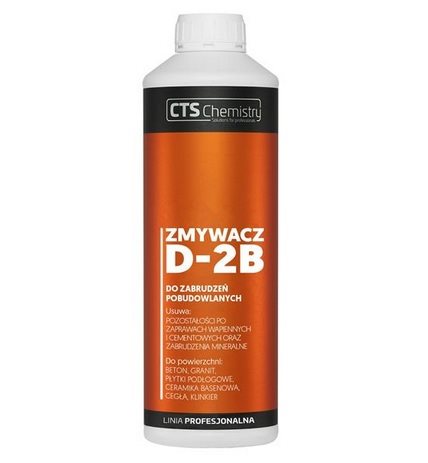 CTS Zmywacz od usuwania zabrudzeń pobudowlanych D-2B 1L