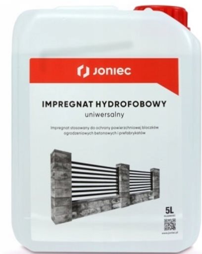 Joniec Impregnat Do Ogrodzeń-Hydrofobowy Uniwersalny 5L